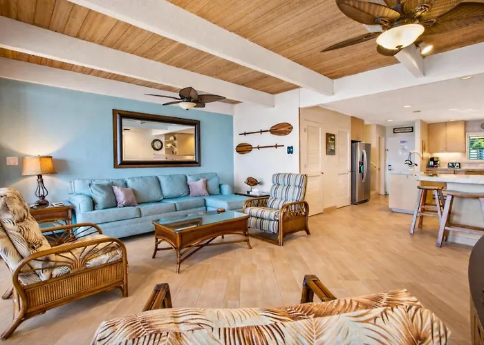 Lokelani Villas Beachfront 4 Bedroom Sleeps 12 Complimentary Car With 6 Nights Lok Ml-1289 By Kbm