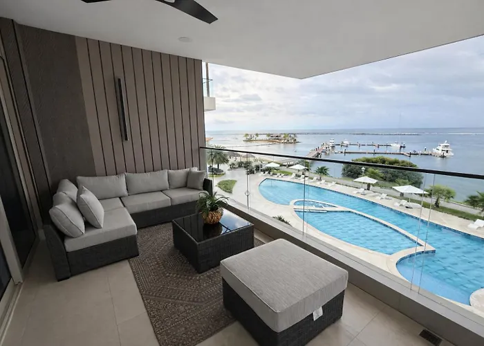 Ocean View 3Br Condo Escondidapanama 306B Sleeps 7 Pool Marina