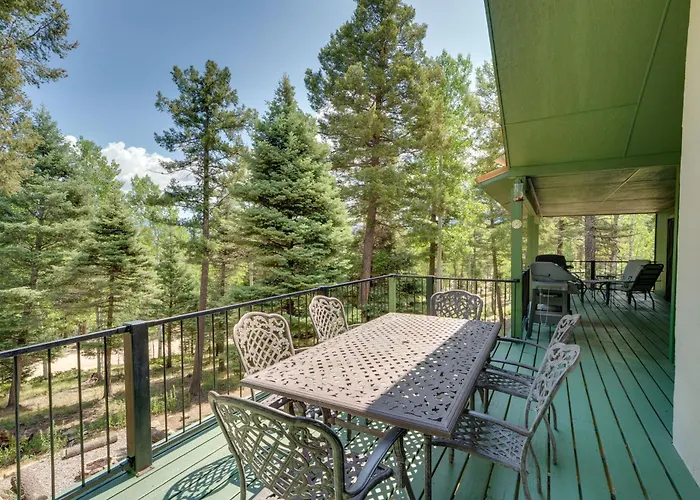 Expansive Angel Fire Home W/ Indoor Hot Tub!
