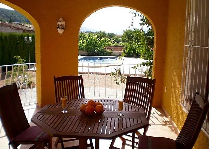 Villa Benibrai. A/A, Wi-Fi, Piscina Privada, Bbq