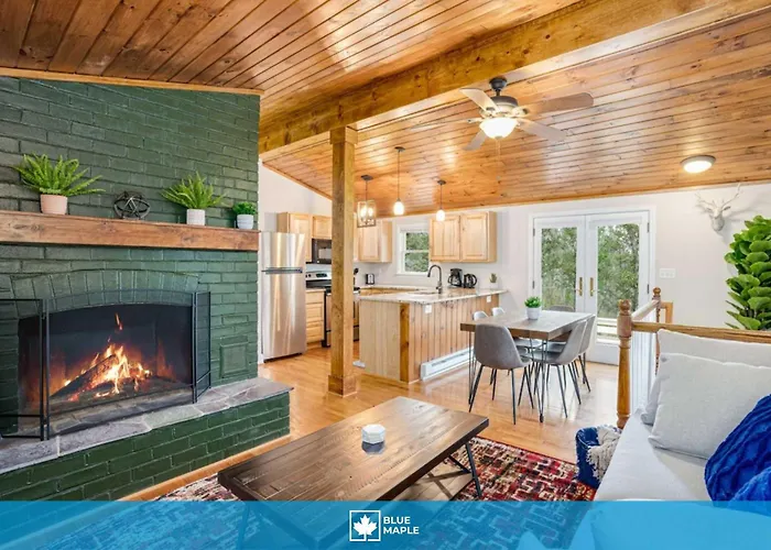 Forest Chalet W Hot Tub & Bbq Grill