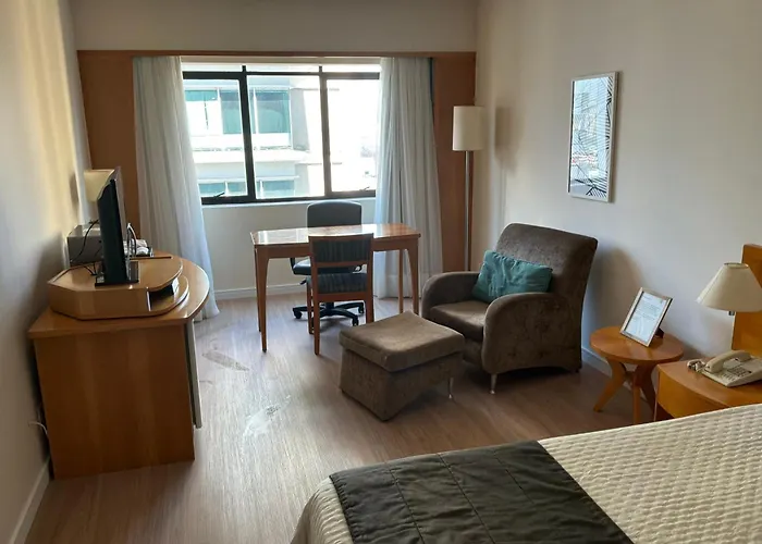 Sol Alphaville Flat completo lazer cama casal