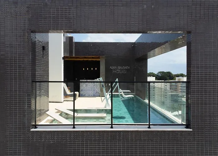 Porto Privilege Housi - 400m da Praia, Barra, Circuito do Carnaval, Piscina no Rooftop, Academia, Coworking e Minimarket by Carpediem