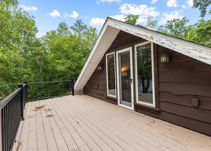 Rice Lake Lodge And Cabin With Dock Fire Pit Views