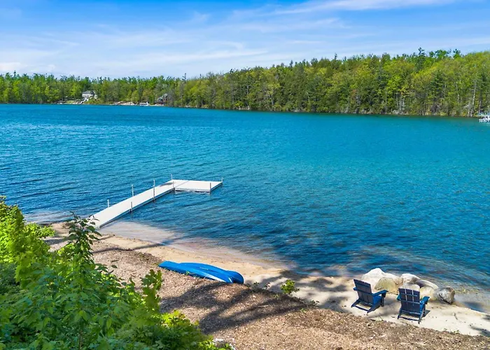 300' Private Beach Hot Tub All-Sports Lake 27