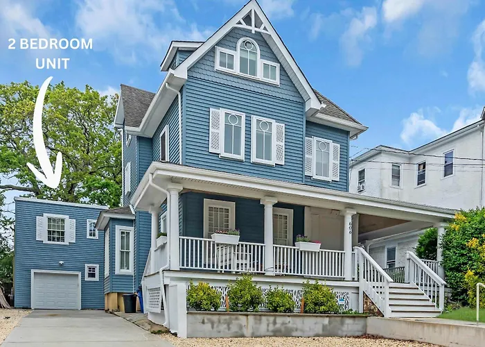 2Br Guest House - Sleeps 6 - Walk To Beach & Fun