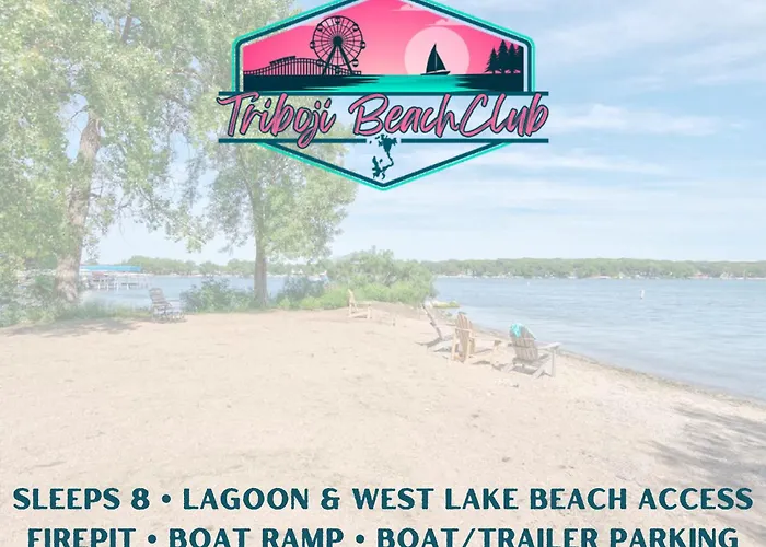 Triboji Beach Club Cottage Off West Lake Okoboji