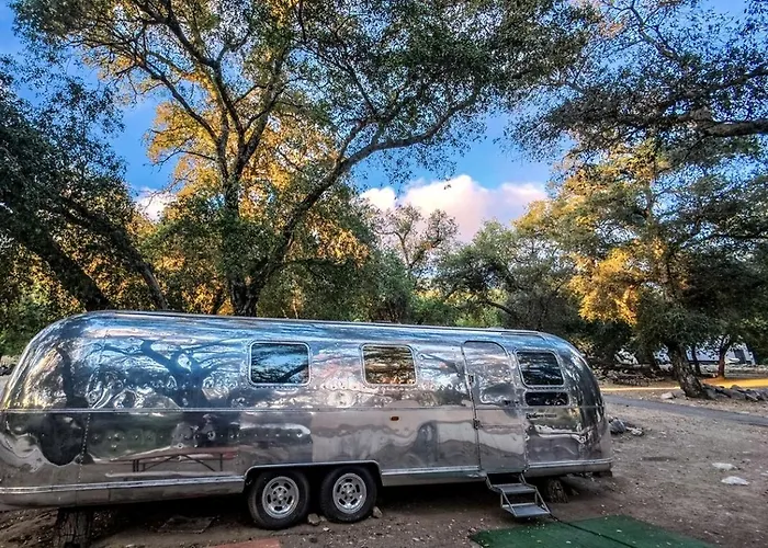Scenic Modern Airstream Getaway With Outdoor Living Near San Diego In Pauma Valley, California