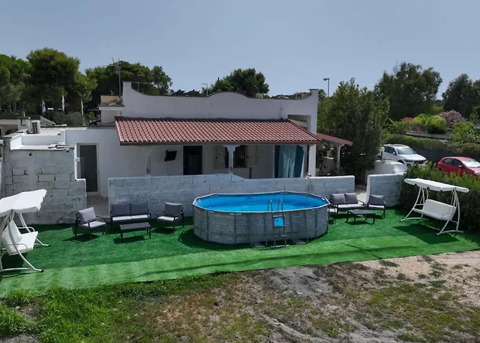 Villetta Mimi Con Piscina A 170 Mt Dalla Spiaggia Di Punta Prosciutto