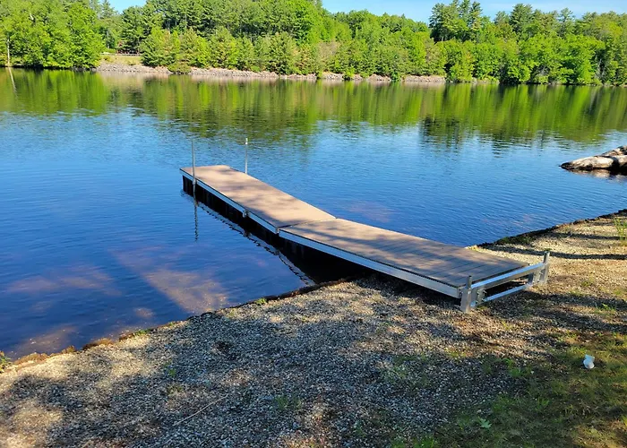 Waterfront Adirondack Cabin, Private River Access