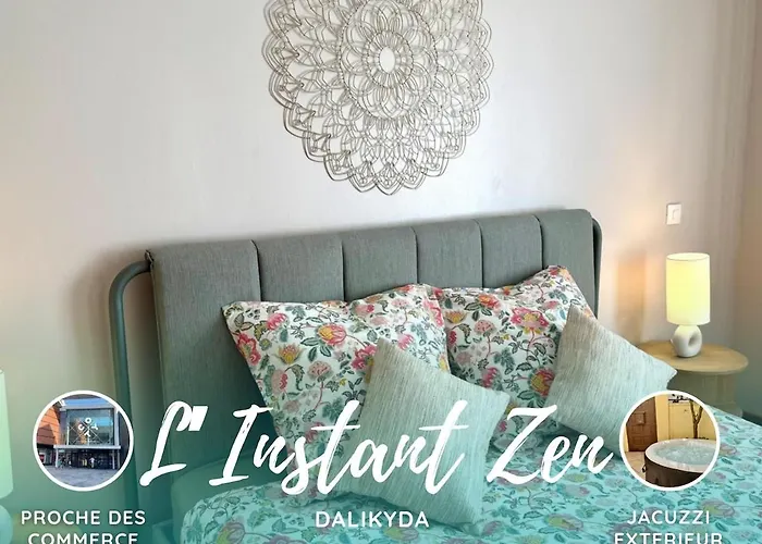 Dalikyda - L'Instant Zen - Jacuzzi, Cour & Central