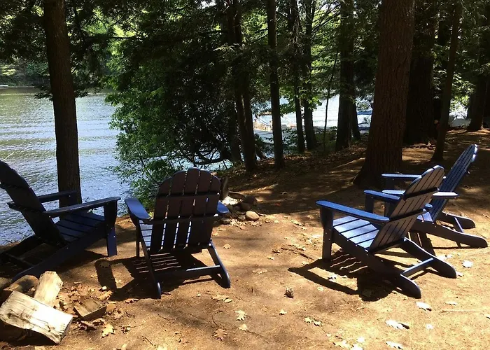 Waterfront Pine Cabin