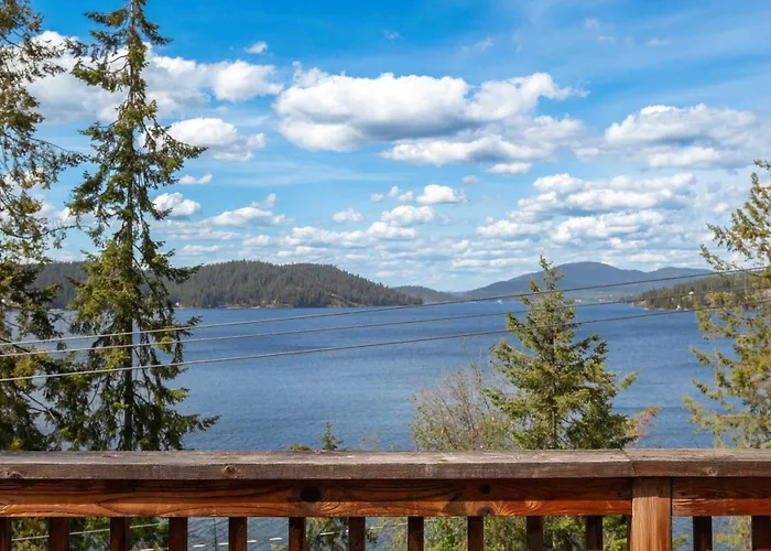 Lake Cda View 4Br Sleeps 12 Dog-Friendly