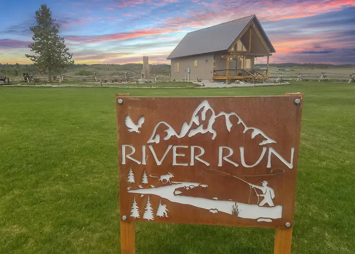 River Run Cabin By Kabino On Henrys Fork Fire Pit Perfect Fishing Trip!