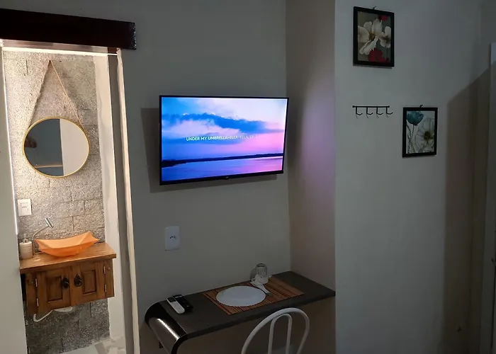 Quarto suíte privativo ar e tv