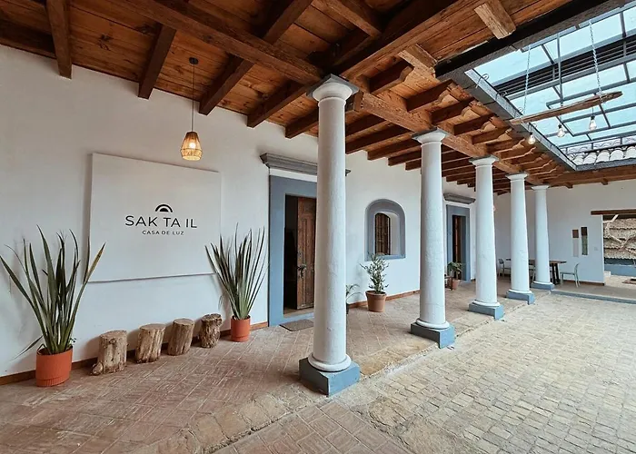 Saktail Colonial Villa With A Central Patio