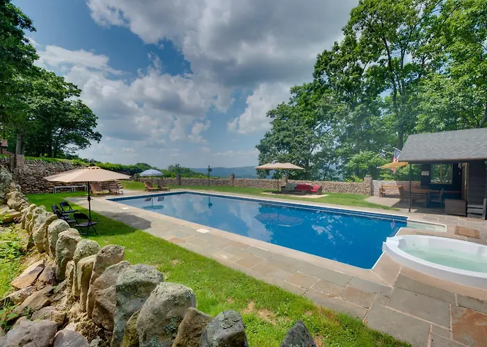 Luxury Tudor Estate | Pool, Spa And Valley Views