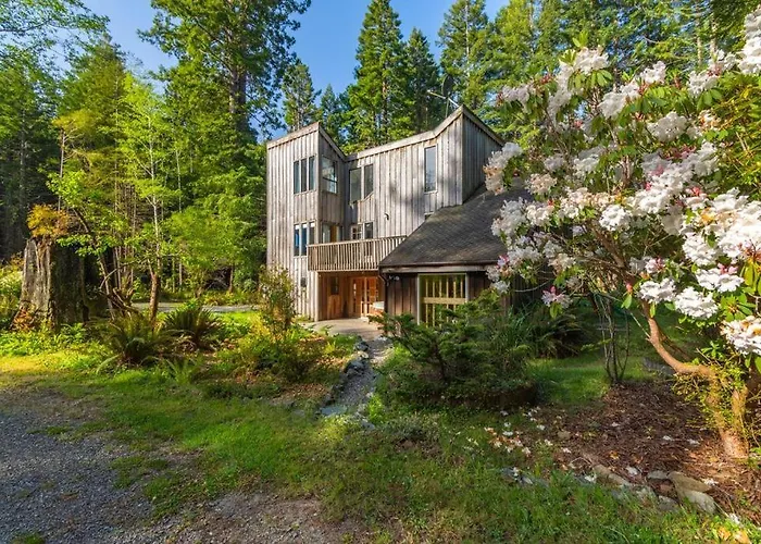 Dream House In The Redwoods With Hot Tub And Sauna
