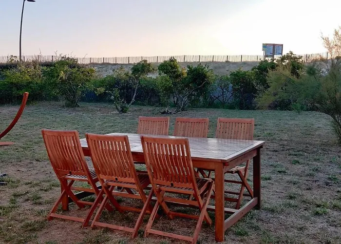 Maison Au Bord De Dune Et Ocean
