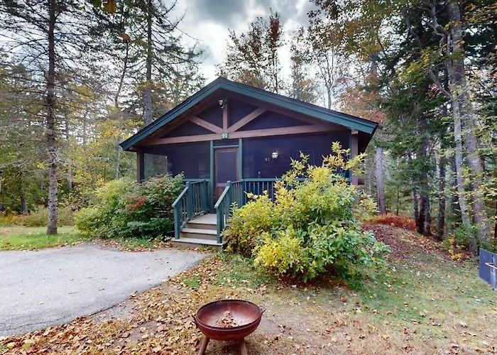 Two-Bedroom Dog-Friendly Cabin With Firepit, Gym & Trails For Your Next Escape