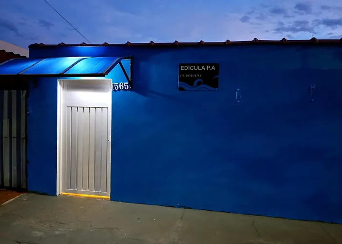 Linda edícula no centro turístico de Barra Bonita sp