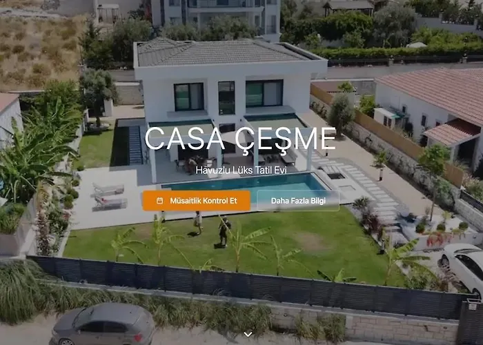 Luxurious Villa In Cesme With Private Pool