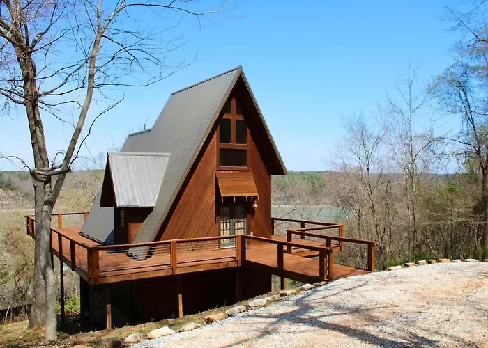 Lakeview Haven - A-Frame Treehouse Beaver Lake