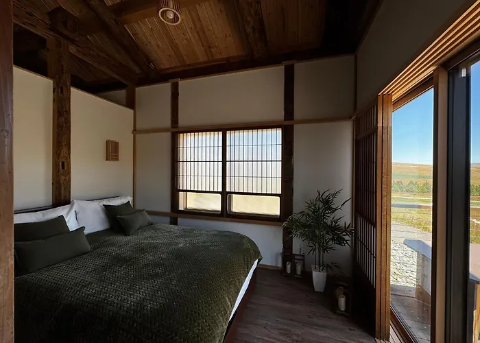 Serene Japanese Home With Majestic Mountain Views, Zen House Kominka