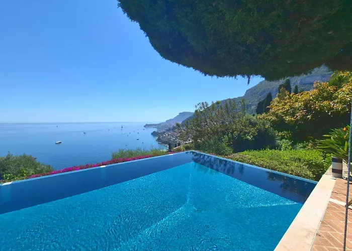 Villa La Meridienne-Piscine-Vue Mer-9 Pers
