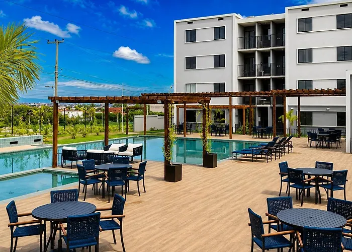 Apartamento Aconchegante no Gran Ville com Psina, academia e área de lazer