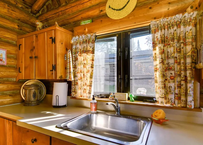 Dock Your Boat! Lakefront Lewiston Cabin