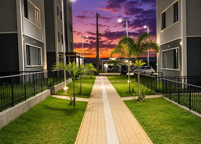 Apartamento Aconchegante no Gran Ville com Psina, academia e área de lazer