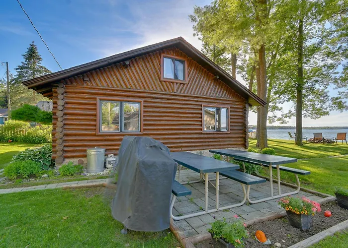 On All-Sports Lake! Lewiston Cabin W/ Boat Dock