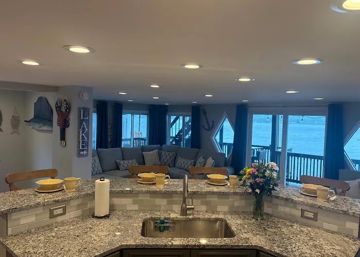 Sunset Lakefront - Shallow Swim - Hot Tub - Dock