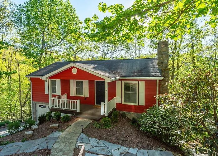 Cherry On Top | Modern Montreat Home With Screened Porch & Partial Mountain Views!