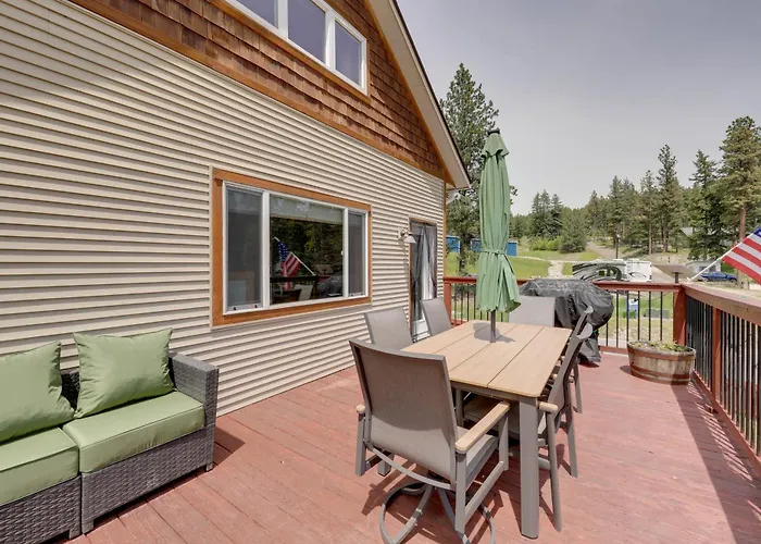 Walk To Flathead Lake! Home W/ Deck & Fenced Yard!