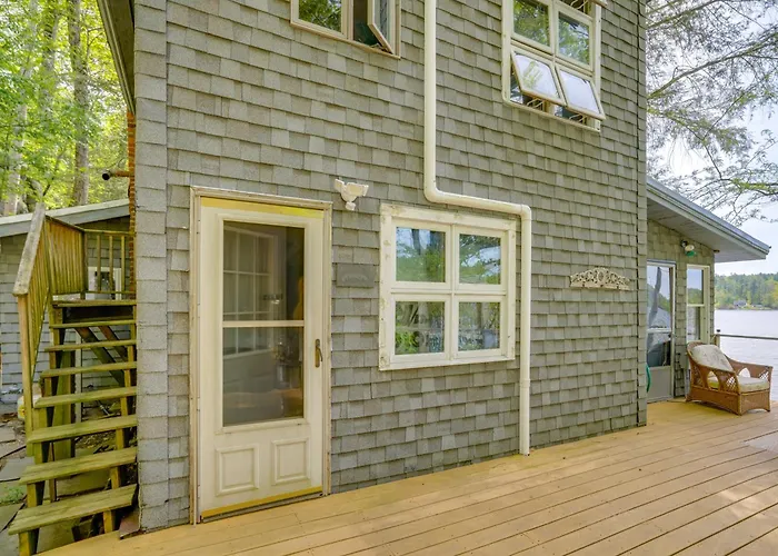 Lakeside Berkshires Cabin W/ Private Dock & Views
