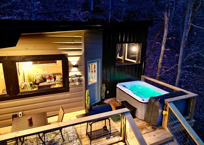Bigfoot'S Bluff - Hot Tub- Forest Canopy Cabin Rrg - Located 5 Min From Nada Tunnel