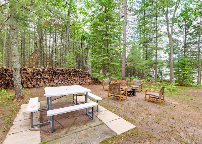 Waterfront Tee Lake Cabin: Dock, Fire Pit + More!