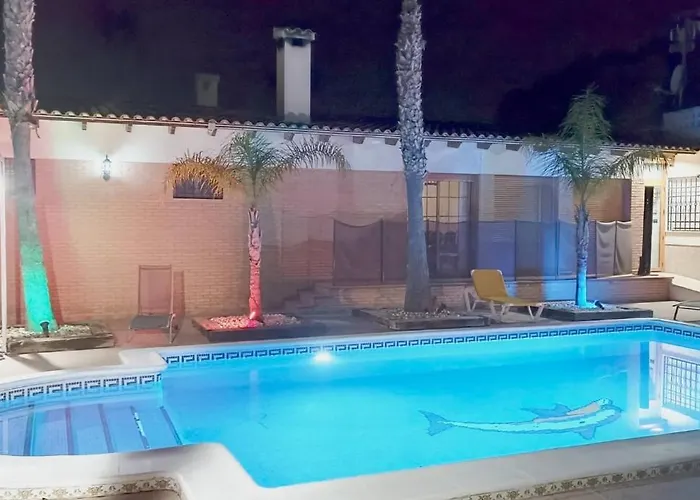 Elche Ideal Familias Wifi Aire Piscina Barbacoa
