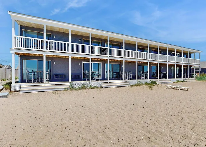 Oceanfront Hotel Suite At Beachfront Sandbars Inn With Balcony Ac & Firepit