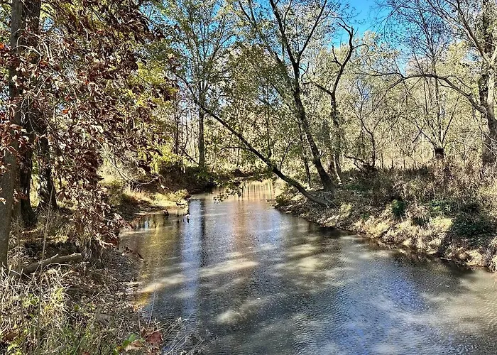 Rustic, Pet Friendly Cabin Near East Fork Lake, Olney, Illinois