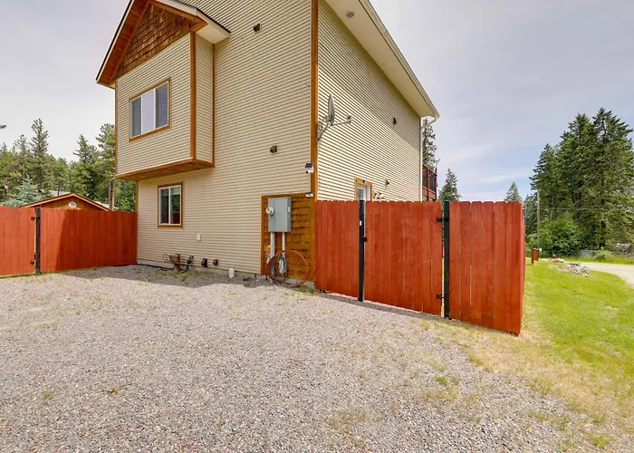 Walk To Flathead Lake! Home W/ Deck & Fenced Yard!