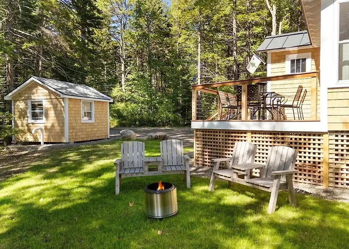 Waterfront Cottage In Maine | Seegar Camp, Sunny 2