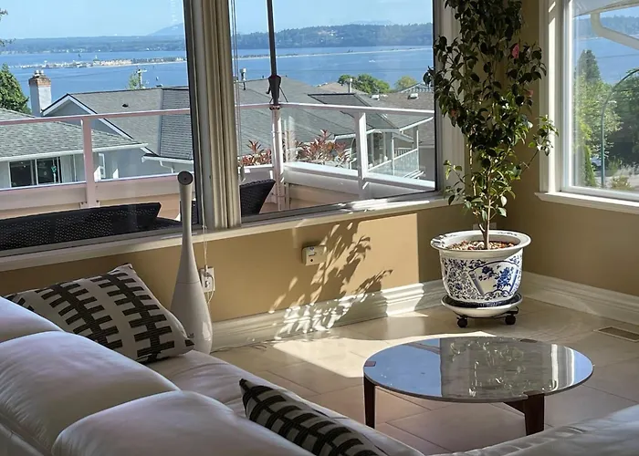 View Of Ocean & Mount Baker