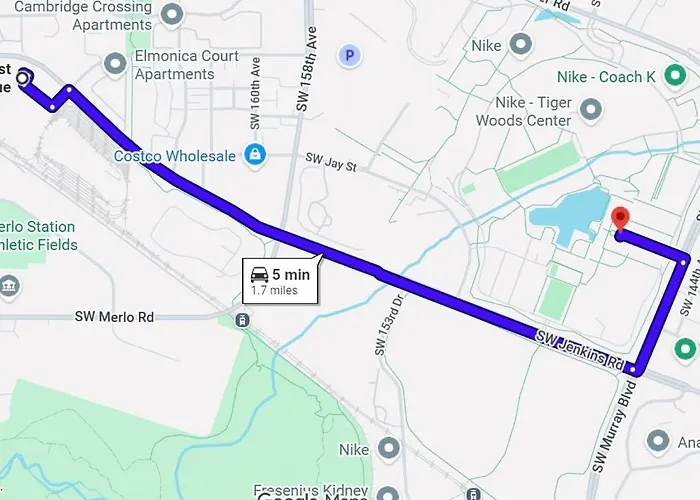 Near Nike, Intel And Walk To Max Line