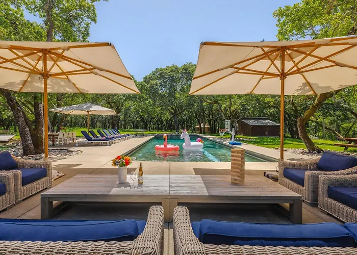 Kenwood Family Estate With Pool Gym Sports Courts & Wine Country Views