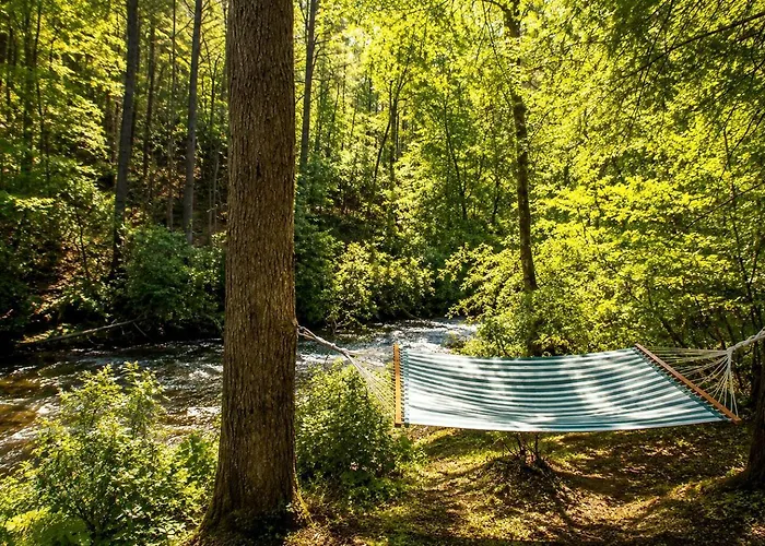 Wonderful Tree House Getaway On The Toccoa River, For Glamping In Suches, Georgia