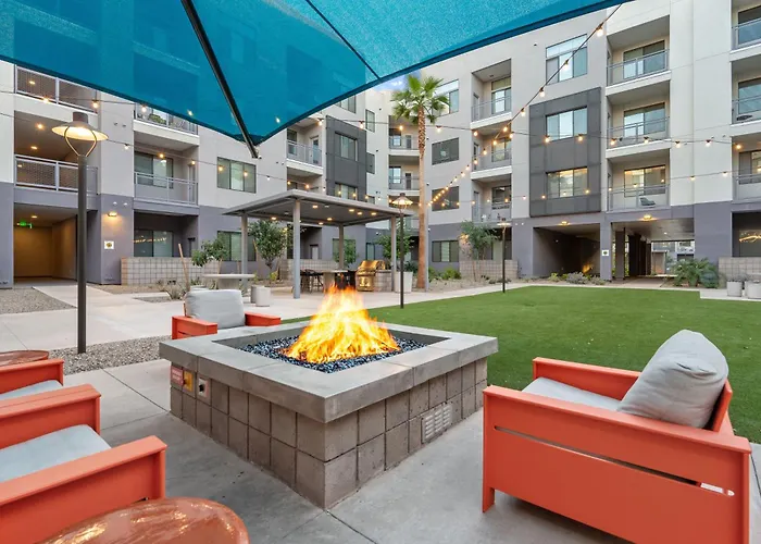 Tempe Oasis Apartments Near Asu & Downtown With Pool, Gym, Parking & Hot Tub