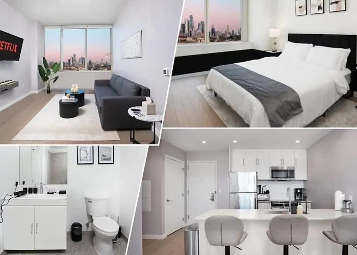 Empire State View - Luxury Apt - Shuttle To Nyc